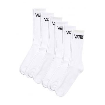 Set de sosete lungi cu logo contrastant - 6 perechi