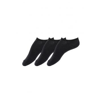 Set de sosete pana la glezna unisex - pentru antrenament Everyday Cushioned - 3 perechi - Negru stins