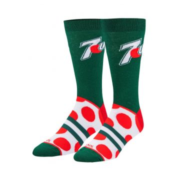 Sosete lungi cu 7UP print
