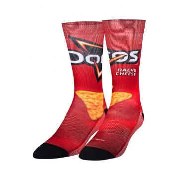 Sosete lungi cu model din amestec de bumbac