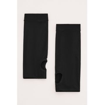 Sosete lungi cu varf decupat - Negru