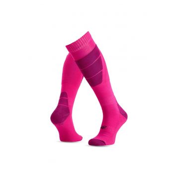 Sosete sport dama  roz - 39-42 - tehnologie 4FWarm - intariri in zone cheie