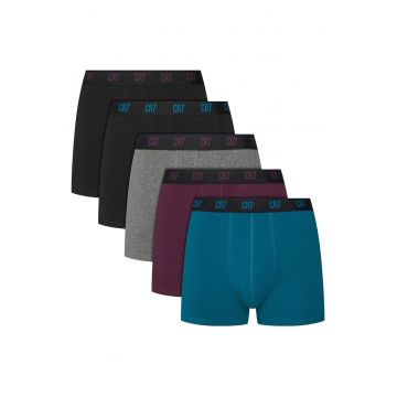 Boxeri barbati CR7 colorat - Multicolor