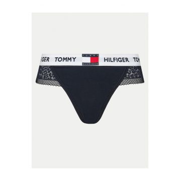 Chiloti tanga dama  bleumarin - lenjerie intima - Bleumarin