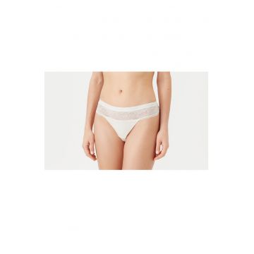 Chiloti tanga dama  ecru - lenjerie intima