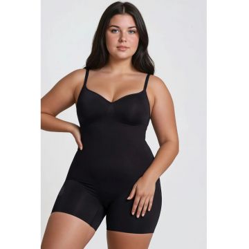 Lenjerie modelatoare -  body modelator premium - compresie extra ferma - negru - 80% nailon - 20% elastan -