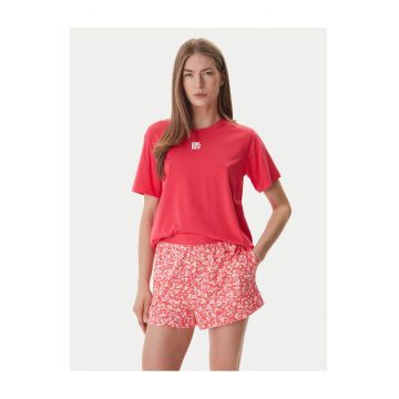 Pijamale dama -  bumbac - coral