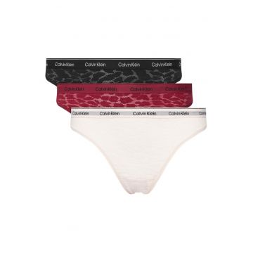 Set chiloti dama  multicolor - din material moale