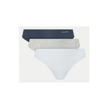 Set chiloti tanga Calvin Klein - lenjerie intima - Multicolor