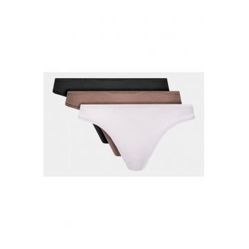 Set chiloti tanga  colorat - lenjerie intima dama