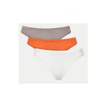 Set chiloti tanga  lenjerie intima dama - Multicolor