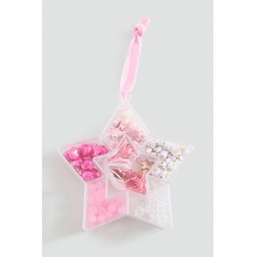 Set pentru confectionarea bratarii - Roz