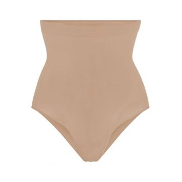 Slip modelator -  Premium - talie inalta - culoare Natural -
