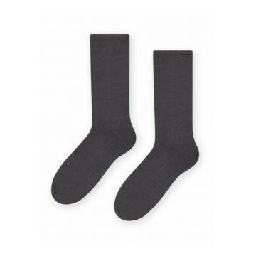 Sosete fine bumbac mercerizat 100% pentru costum  S016 - Gri grafit