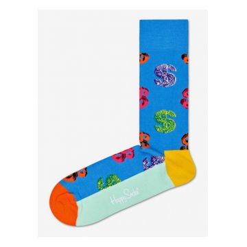 Sosete lungi cu model Andy Warhol Dollar -