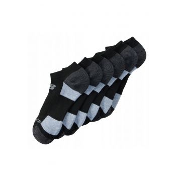 Sosete Sport -  Las51396Eu Bk - Marime: 35-38 - Tricot Moale Pentru Confort Pe Tot Parcursul Zilei - Material Respirabil Pentru Ventilatie - Ajustare Elastica Pentru Un Plus De Confort - Zone Intarite Pentru Durabilitate - Negru - 6 Perechi