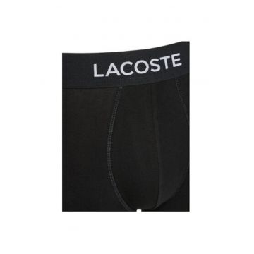 Set 5 boxeri barbati  5H1292 - Bumbac/Elastan - Negru - Negru