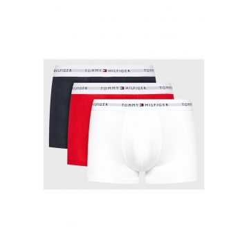 Set boxeri barbati  alb - rosu - bleumarin - set lenjerie intima -