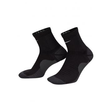 Sosete alergare  Trail-Running Ankle SS 2025 - Negru/Gri antracit
