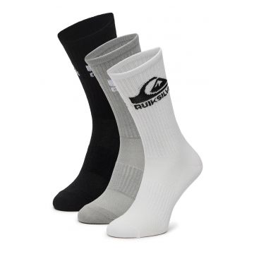 Sosete barbati  lungi - AS_QUIKSILVER_101W_S - 39-42 EU - set 3 bucati