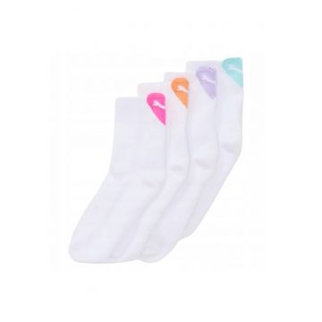 Sosete Dama -  947150 05 - Croi Jos Peste Glezna - Tricot Moale Si Elastic - Constructie Respirabila - Zone Intarite - Multicolore - 4 Perechi
