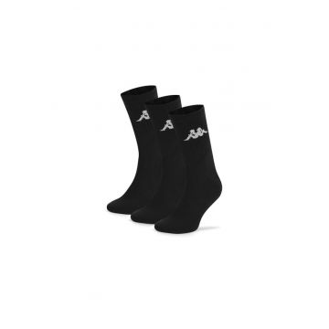 Sosete lungi unisex  set 3 perechi - culoare neagra - marime