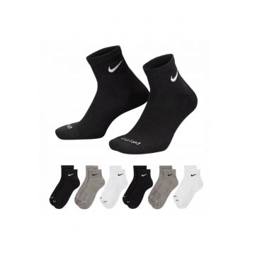 Sosete Sport -  Sx6899 965 - Amestec De Bumbac - Poliester Si Elastan - Zona Intarita Sub Picior - De Destinatie: Antrenament - Sport - Utilizare Zilnica - Pachet De 6