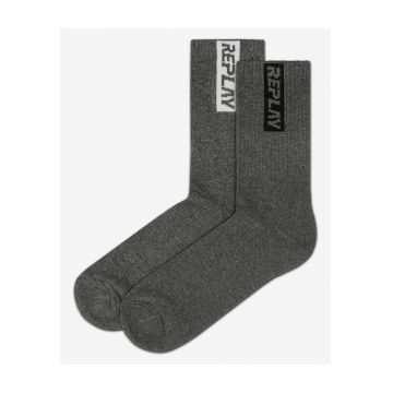 Sosete unisex cu detaliu logo