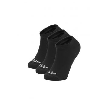 Sosete unisex  set 3 perechi - negru - scurte -