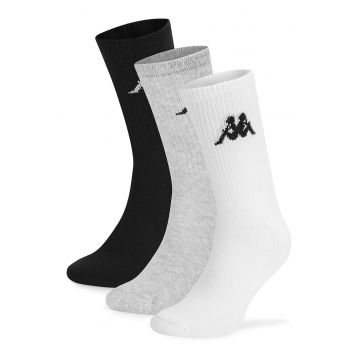 Sosete  unisex set 3fadsg - Alb/Negru