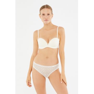 Sutien cu bretele detasabile - Alb