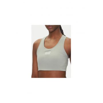 Bustiera sport dama - Emporio Armani  Gri - poliamida si elastan