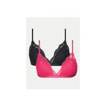 Set 2 sutiene dama -  304344572 - Poliamida/Poliester - Negru - Negru