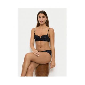 Sutien -  10222359 - poliamida/elastan - negru - Negru