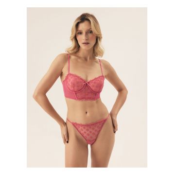 Sutien Clasic Bloomy  Roz aprins - Roz aprins