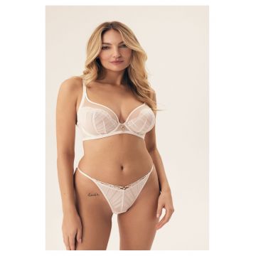 Sutien Clasic Bossa  Alb - Alb