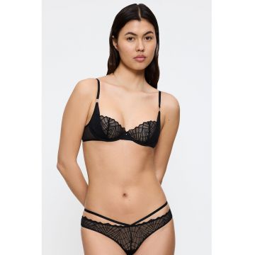 Sutien clasic The Night In Vegas - Negru