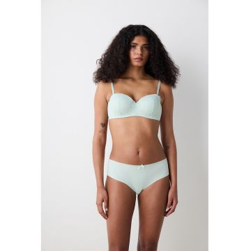Sutien cu acoperire completa - Verde pal
