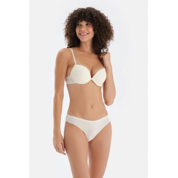 Sutien cu bretele ajustabile - Alb