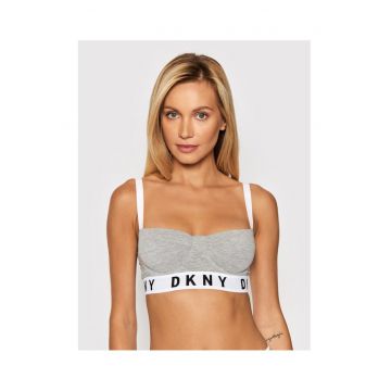 Sutien dama -  208245388 - Bumbac/Modal - Gri - Gri
