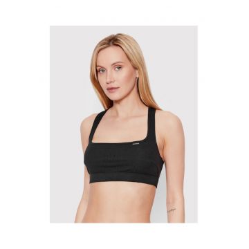 Sutien dama -  301193302 - Bumbac organic - Negru - Negru