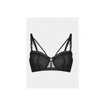 Sutien dama -  303814847 - Nylon - Negru - Negru