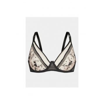 Sutien dama -  303815776 - Nylon - Negru - Negru