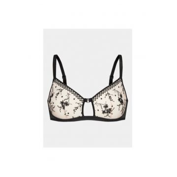 Sutien dama -  303815790 - Nylon - Negru - Negru