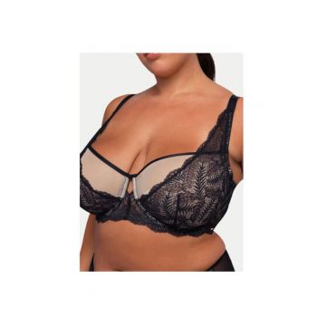 Sutien dama -  304344541 - Poliamida/Poliester - Negru - Negru