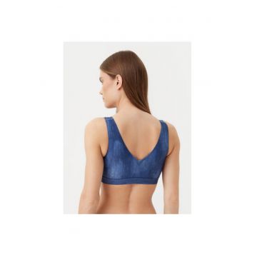 Sutien dama -  304888823 - Poliamida/Elastan - Albastru - Albastru