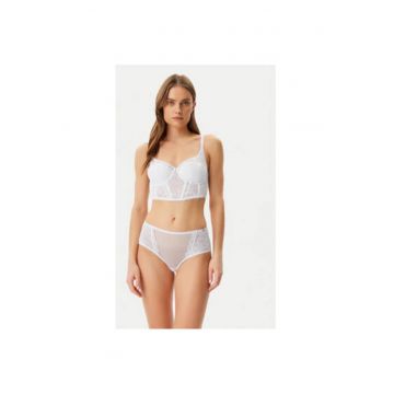Sutien dama -  305235145 - Poliamida/Poliester - Alb - Alb