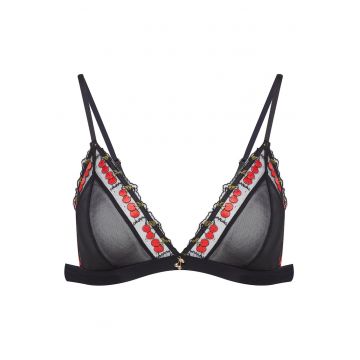 Sutien dama tip triunghilar Zezzy Negru