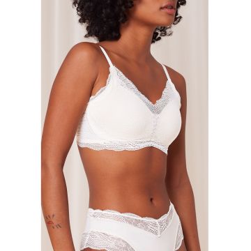 Sutien din dantela Lift Smart - Alb