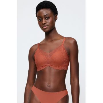 Sutien din dantela Lift Smart - Portocaliu